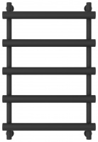 Полотенцесушитель Водяной Сунержа Атлант (80х50) Темный Титан Муар 15-0226-8050