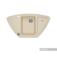 Кухонная мойка Aquaton Лория 1A715032LR290 шампань