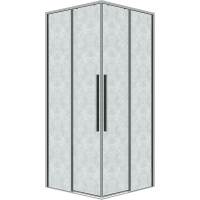 Душевой уголок (80х80) Grossman Galaxy 300.K33.01.8080.10.02
