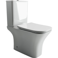 Напольный  унитаз с бачком Ceramica Nova Alfa Rimless CN9002