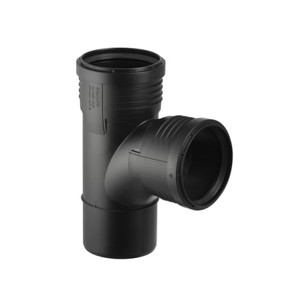 Тройник со смещенным входом 87,5° DN110/100 Geberit Silent-PP 390.555.14.1