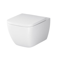 Подвесной унитаз безободковый с сиденьем микролифт Am.Pm Gem C901701SC