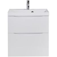 База под раковину подвесная BelBagno MARINO-600-2C-SO-BL-P Bianco Lucido