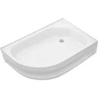 Акриловый душевой поддон (120х90) Wemor 10000003000 правая