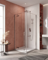 Душевой уголок (100х100) CEZARES LINER LINER-A-1-100-C-Cr-L