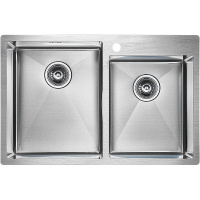 Кухонная мойка Paulmark  Helfer PM237851-BS брашированная нерж.сталь