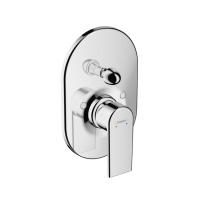 Смеситель для ванны встраиваемый Hansgrohe Hansgrohe Vernis Shape 71458000 хром