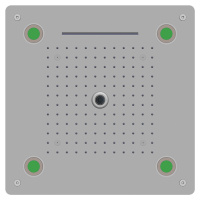 Верхний многофункциональный душ RGW SP-73 21140273-01