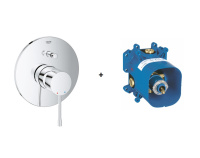 Смеситель однорычажный для ванны Grohe Essence New 19285001+35501000