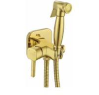 Смеситель Lemark Solo с гигиеническим душем (LM7165G)