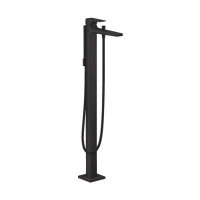 Смеситель для ванны напольный Hansgrohe Metropol 32532670 черный матовый