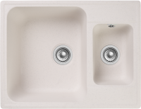 Кухонная мойка GranFest Quartz 09, 09 белый