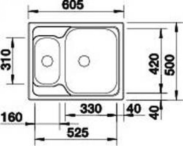 Кухонная мойка Blanco Tipo 6 511949