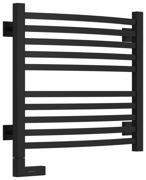 Полотенцесушитель Электрический Cунержа Аркус 2.0 Левый (500x500) Матовый черный 31-5604-5050