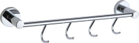 Планка с крючками 4 крючка Savol 87 S-008774