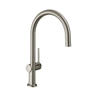 Смеситель для кухни однорычажный Hansgrohe Talis M54 1jet 72804800 нержавеющая сталь