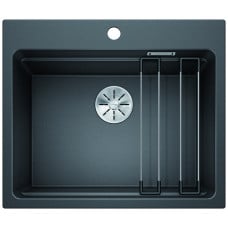 Мойка кухонная Blanco Etagon 6 Silgranit PuraDur (антрацит), 524539