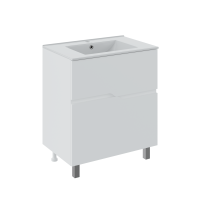 Тумба под раковину Runo Палермо 80 напольная  (00-00004158)