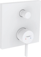 Встраиваемый смеситель для ванны Hansgrohe Finoris 76416700 матовый белый Встраиваемый смеситель для ванны Hansgrohe Finoris 76416700 матовый белый