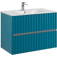 База под раковину Art&Max Еlegant AM-ELEGANT-800-2C-SO-TM-LED Бирюзовый матовый