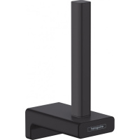 Держатель запасного рулона туалетной бумаги Hansgrohe AddStoris 41756670, матовый черный