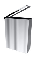 Квадратная мусорная корзина 25 л Bemeta Hotel 125115041