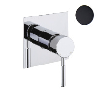 Смеситель для душа встраиваемый Webert Rimini RI880101560, черный Смеситель для душа встраиваемый Webert Rimini RI880101560, черный