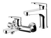 Набор смесителей для ванны Bravat Eler (F191238CP-SET)