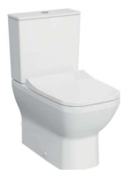 Унитаз-компакт VitrA Integra Square с тонким сиденьем микролифт 9833B003-7204