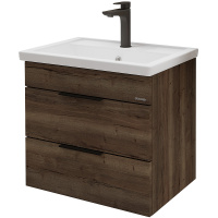 Тумба подвесная Grossman ФОРТА-70 см 1070032 с 2-я ящ, темный дуб