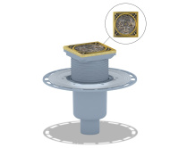 Душевой трап Bronze de Luxe Дракон 21986-5902