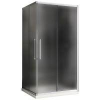 Душевой уголок (120х90) ABBER Schwarzer Diamant AG02129MH хром