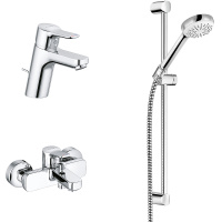 Набор смесителей 3 в 1 Kludi Pure&Easy 376850565