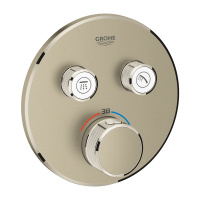 Термостат для встраиваемого монтажа на 2 выхода Grohe Grohtherm SmartControl 29119 EN0 (29119EN0) матовый никель Термостат для встраиваемого монтажа на 2 выхода Grohe Grohtherm SmartControl 29119 EN0 (29119EN0) матовый никель