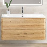 База под раковину подвесная BelBagno ALBANO-800-2C-SO-RR Rovere Rustico