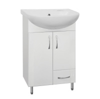 Тумба под раковину напольная Style Line Эко Стандарт 50 ЛС-00000095 белый