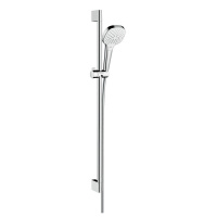 Душевой гарнитур Hansgrohe Croma Select E Vario EcoSmart 26593400 белый/хром