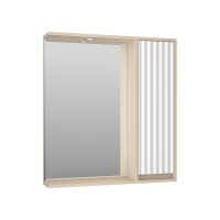 Зеркальный шкаф (73х80) Brevita Balaton 75 правый  BAL-04075-03-01П