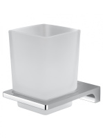 Стакан для зубных щеток с держателем WONZON & WOGHAND ECLIPSE, хром WW-9121-CR