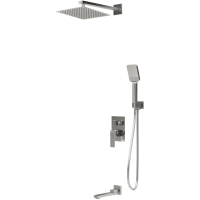 Душевая система скрытого монтажа Grossman Style 501.K35.05.100 хром глянцевый Душевая система скрытого монтажа Grossman Style 501.K35.05.100 хром глянцевый