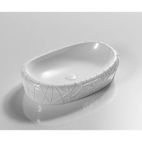 Раковина накладная (60х39) Gid 777s