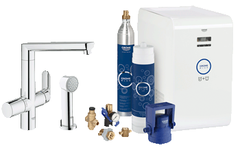 Смеситель для мойки GROHE Blue® K7 Chilled and Sparkling 31355 001 (31355001) Смеситель для мойки GROHE Blue® K7 Chilled and Sparkling 31355 001 (31355001)