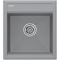 Кухонная мойка Paulmark  Stepia 45 PM114651-GRS серый дым