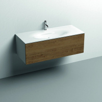 Тумба без раковины Kerasan Shape 9325K3 дуб белая