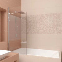 Шторка на ванну Veconi Palau PL-80, (70x150) PL80-70-01-19C1