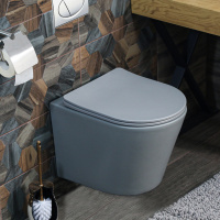 Унитаз подвесной безободковый Melana MLN-310302MG