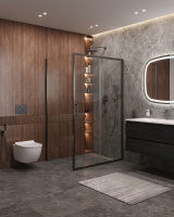 Душевой уголок (140х90) CEZARES MOLVENO MOLVENO-AH-11-140/90-C-GM-IV