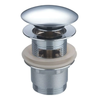 Донный клапан с переливом Orange X1-004cr хром