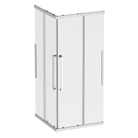 Душевой уголок AM.PM Func 90x90 W84G-403-9090-MT хром матовый