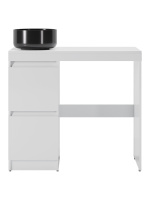 Тумба напольная под стиральную машину с раковиной Orange Sistema STM-100TUW+B07-345B белый